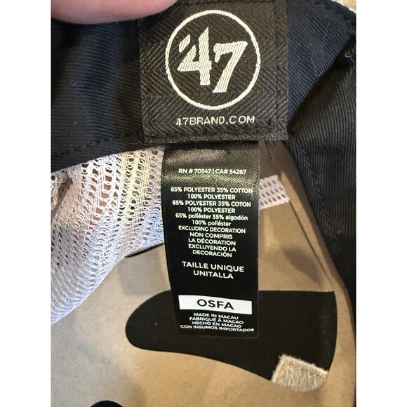 '47 Brand Green NBA Milwaukee Bucks Patch Adjustable SnapBack Trucker Hat NWT - Picture 8 of 8